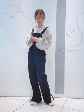 「マジェスティックレゴン天神ソラリアプラザ店」｜マジェスティックレゴンソラリアプラザ店スタッフさん（レディース・155cm）の冬コーディネート