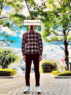「A.P.C.（アーペーセー）のアイテム（トップス）」を使った、FAC51さん（メンズ・170cm）の夏コーディネート