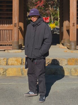 「niko and...（ニコアンド）のアイテム（ダウンジャケット/コート）」を使った、Shoya Otaさん（メンズ・175cm）の冬コーディネート