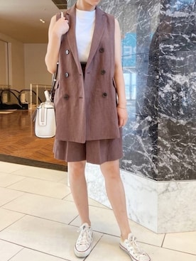 nano・universe ららぽーと豊洲 Womensさん（レディース・160cm）の夏コーディネート