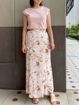 「LEINER（レイナー）のアイテム」を使った、nano・universe ららぽーと豊洲 Womensさん（レディース・160cm）の夏コーディネート