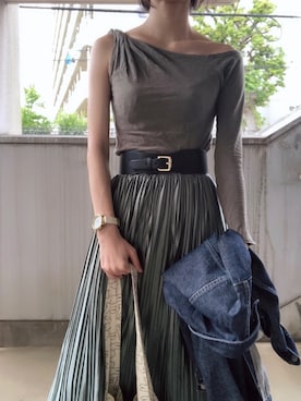 なるさん（レディース・163cm）の春コーディネート