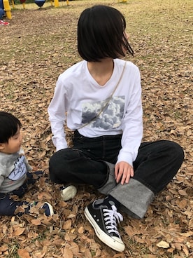 なるさん（レディース・163cm）の秋コーディネート