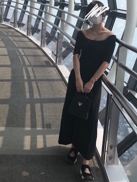 「リブニット」｜なるさん（レディース・163cm）の秋コーディネート