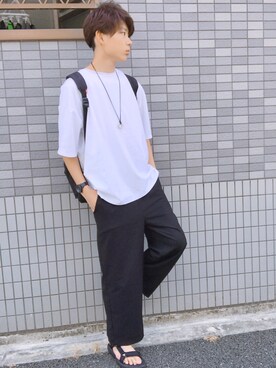 たっくんさん（メンズ・179cm）の春コーディネート