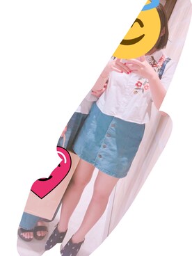 なつこさん（レディース・161cm）の夏コーディネート