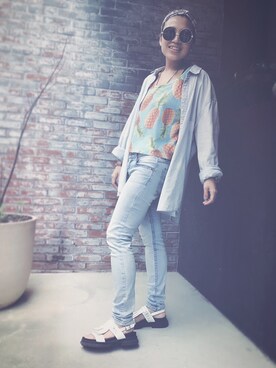 何圓圓 Hui-Yun Hoさんのコーディネート