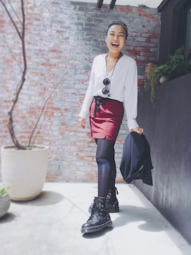 何圓圓 Hui-Yun Hoさんのコーディネート