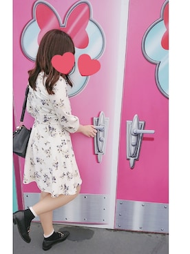 「ORiental TRaffic（オリエンタルトラフィック）のアイテム（ローファー）」を使った、おもちさん（レディース・164cm）の春コーディネート