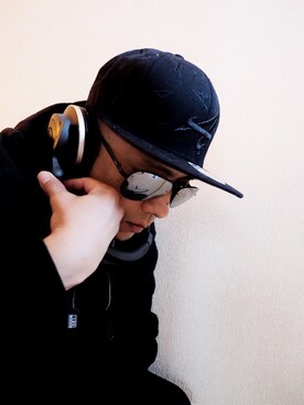「ヘッドホン」｜「アイテム（雑貨/ホビー）」を使った、humannatureimageさん（メンズ・170cm）の秋コーディネート