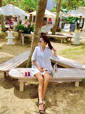 *🧜‍♀️SAORI🧜‍♀️*さん（レディース・169cm）の夏コーディネート