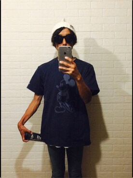 「CHAPTER WORLD select （チャプターワールドセレクト）のアイテム」を使った、masyuさん（メンズ・161cm）の夏コーディネート