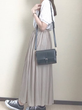 「ちょこみー」｜もかさん（レディース・169cm）の夏コーディネート