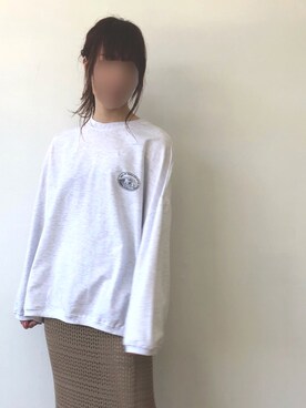 「SIKI PRODUCT.（シキプロダクト）のアイテム」を使った、Fumi⑅︎◡̈︎さん（レディース・166cm）の夏コーディネート