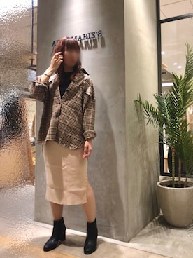 Fumi⑅︎◡̈︎さん（レディース・166cm）の秋コーディネート