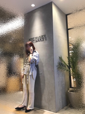 「アントマリーズ」｜「アイテム（その他アウター）」を使った、Fumi⑅︎◡̈︎さん（レディース・166cm）の冬コーディネート