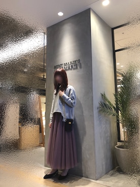 「アントマリーズ」｜「アイテム（トップス）」を使った、Fumi⑅︎◡̈︎さん（レディース・166cm）の冬コーディネート