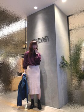 Fumi⑅︎◡̈︎さん（レディース・166cm）の冬コーディネート