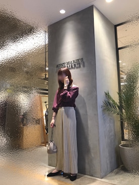 「アントマリーズ」｜Fumi⑅︎◡̈︎さん（レディース・166cm）の冬コーディネート