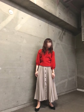 Fumi⑅︎◡̈︎さん（レディース・166cm）の春コーディネート