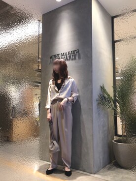 Fumi⑅︎◡̈︎さん（レディース・166cm）の春コーディネート