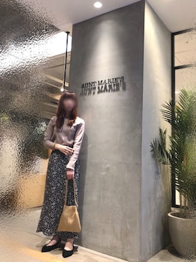 「アントマリーズ」｜Fumi⑅︎◡̈︎さん（レディース・166cm）の春コーディネート