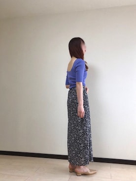 「snidel」｜Fumi⑅︎◡̈︎さん（レディース・166cm）の春コーディネート