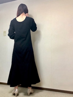 「アントマリーズ」｜「アイテム（ワンピース）」を使った、Fumi⑅︎◡̈︎さん（レディース・166cm）の春コーディネート