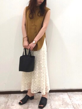 Fumi⑅︎◡̈︎さん(レディース・166cm)の夏コーディネート