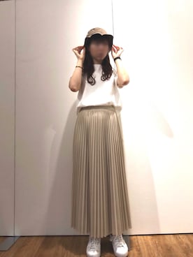 「アントマリーズ」｜Fumi⑅︎◡̈︎さん（レディース・166cm）の夏コーディネート