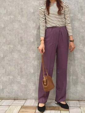 「flowriri（フロウリリ）のアイテム」を使った、Fumi⑅︎◡̈︎さん（レディース・166cm）の夏コーディネート