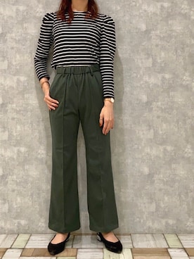 「flowriri（フロウリリ）のアイテム」を使った、Fumi⑅︎◡̈︎さん（レディース・166cm）の秋コーディネート