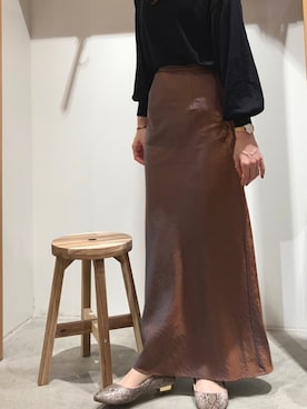 「きれいめコーディネート」｜Fumi⑅︎◡̈︎さん（レディース・166cm）の冬コーディネート