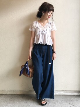 ｈaｒu ◎さん（レディース・153cm）の夏コーディネート