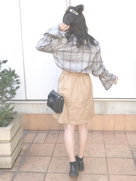 「Chico（チコ）のアイテム（ジャケット/アウター）」を使った、ｈaｒu ◎さん（レディース・153cm）の冬コーディネート