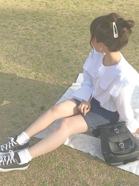 「Grafeaのアイテム」を使った、ｈaｒu ◎さん（レディース・153cm）の春コーディネート