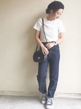 「reca（レカ）のアイテム（帽子）」を使った、ｈaｒu ◎さん（レディース・153cm）の夏コーディネート