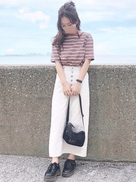 「GRL（グレイル）のアイテム（リング）」を使った、ｈaｒu ◎さん（レディース・153cm）の夏コーディネート