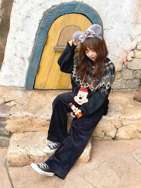 「Honeys（ハニーズ）のアイテム」を使った、ｈaｒu ◎さん（レディース・153cm）の冬コーディネート