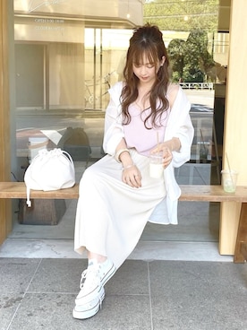 「FREE'S MART（フリーズマート）のアイテム（アクセサリー）」を使った、ｈaｒu ◎さん（レディース・153cm）の夏コーディネート