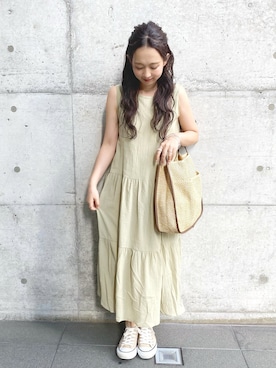 「FREE'S MART（フリーズマート）のアイテム（アクセサリー）」を使った、ｈaｒu ◎さん（レディース・153cm）の夏コーディネート