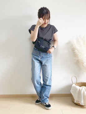 「LA BELLE ETUDE（ラベルエチュード）のアイテム（トップス）」を使った、ｈaｒu ◎さん（レディース・153cm）の夏コーディネート