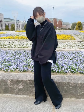 「chocomee（チョコミー）のアイテム（バッグ）」を使った、ｈaｒu ◎さん（レディース・153cm）の冬コーディネート