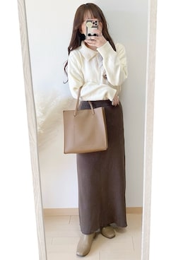 「CLEA（クレア）のアイテム（トップス）」を使った、ｈaｒu ◎さん（レディース・153cm）の春コーディネート