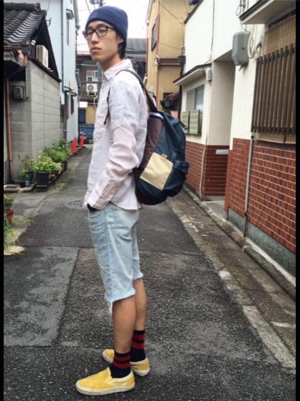 「Levi'sのアイテム（その他パンツ、ブルー系）」を使った、ilichuさん（メンズ・185cm）の冬コーディネートの1枚目の写真