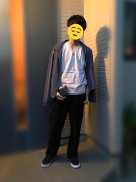 「DEISEL」｜HARU .Hさん（メンズ・170cm）の春コーディネート