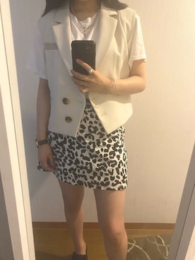 「COOLなこのコが仲間入り」｜「アイテム（ジャケット/アウター）」を使った、c981206さん（レディース・158cm）の夏コーディネート