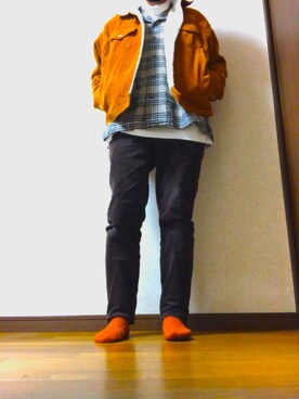 「RAGEBLUE（レイジブルー）のアイテム（その他トップス）」を使った、holy2enさん（レディース・160cm）の冬コーディネート