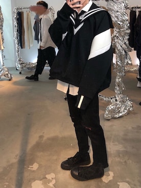 「アイテム（ジャージ）」を使った、すさん（メンズ・170cm・20代）の冬コーディネート
