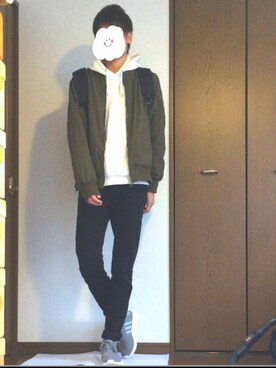 tatsuさん(メンズ・180cm)の冬コーディネート